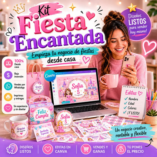 🎈 Fiesta Emprendedora + 10 Bonus de REGALO 🎁